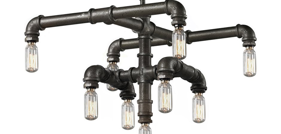 Люстра Water Pipe Connect T9 II - Loft-Concept в Кирове