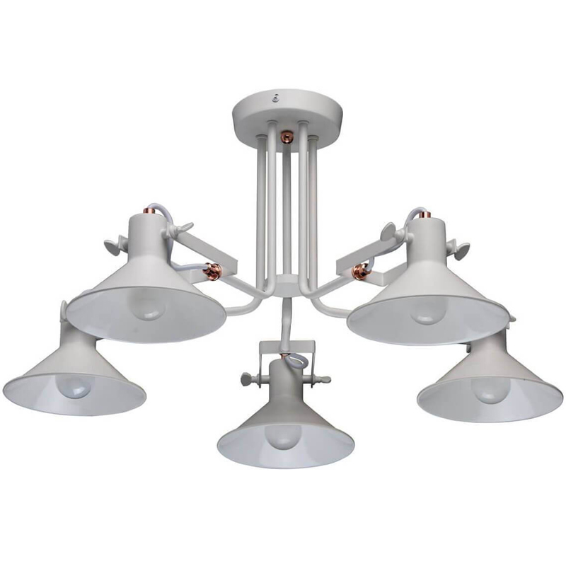 Потолочный светильник Rotating Light White Белый Потолочный светильник Rotating Light White Белый в Кирове | Loft Concept