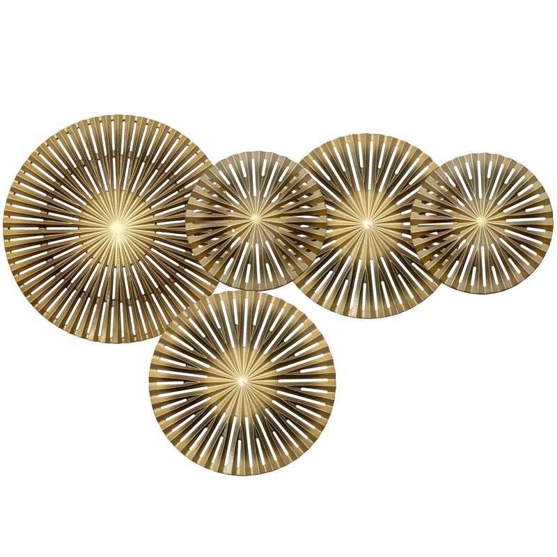 Арт-объект Apollo Brown and Gold Wall Plaque Disc gap 5 Золотой Коричневый Арт-объект Apollo Brown and Gold Wall Plaque Disc gap 5 Золотой Коричневый в Кирове | Loft Concept