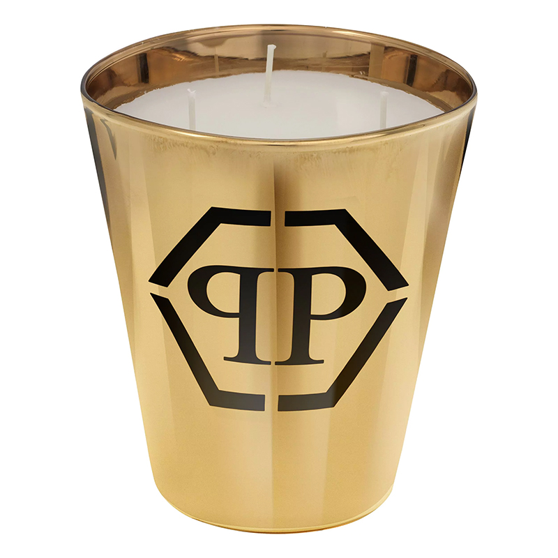 Свеча Philipp Plein Candle Empire Gold M Золотой Черный Белый Свеча Philipp Plein Candle Empire Gold M Золотой Черный Белый в Кирове | Loft Concept
