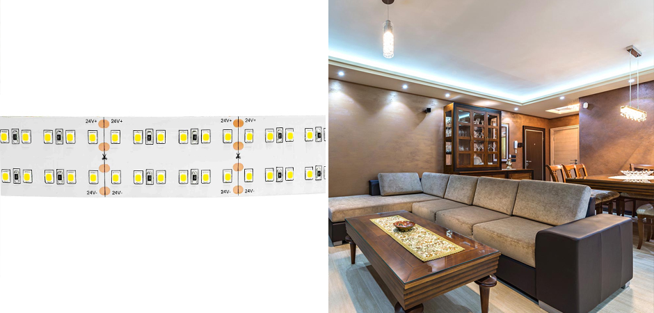 Светодиодная лента 42W/m 240LED/m 2835SMD холодный белый 5M Светодиодная лента 42W/m 240LED/m 2835SMD холодный белый 5M - Loft-Concept в Кирове