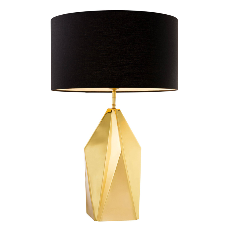 Настольная лампа Eichholtz Table Lamp Setai brass Латунь Черный Настольная лампа Eichholtz Table Lamp Setai brass Латунь Черный в Кирове | Loft Concept