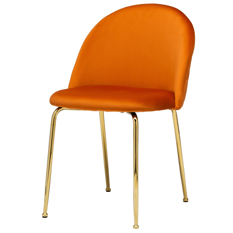 Стул Vendramin Dining Chair terracotta Терракотовый Глянцевое золото Стул Vendramin Dining Chair terracotta Терракотовый Глянцевое золото в Кирове | Loft Concept
