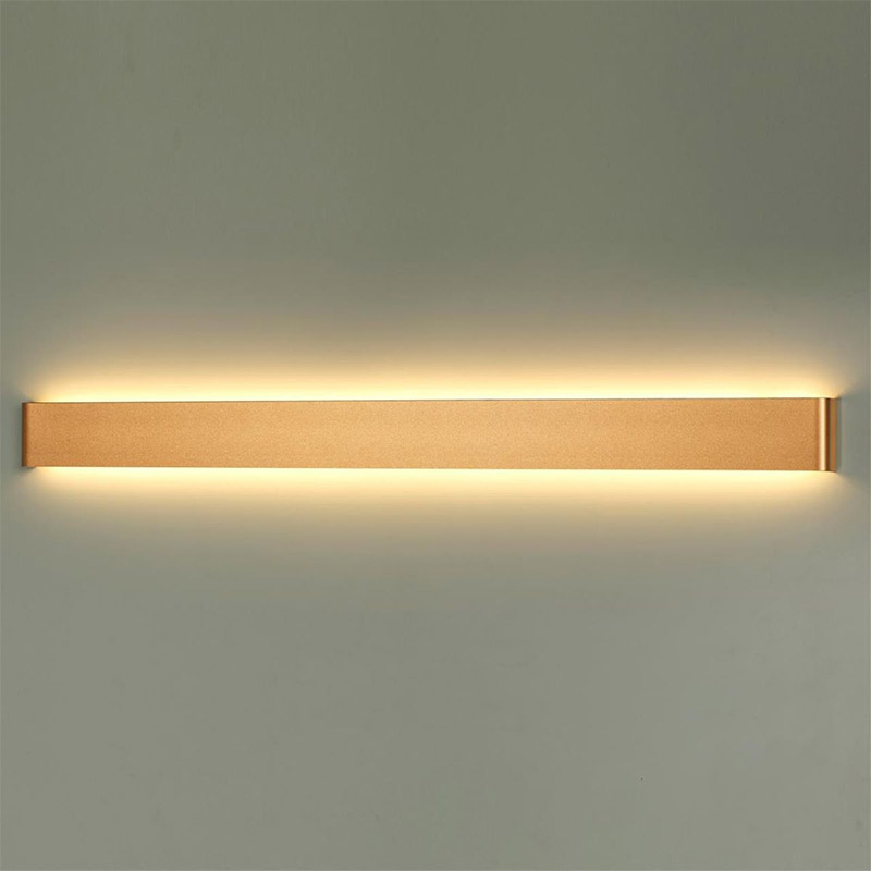 Бра Obverse Gold Long Wall lamp матовое золото Бра Obverse Gold Long Wall lamp матовое золото в Кирове | Loft Concept