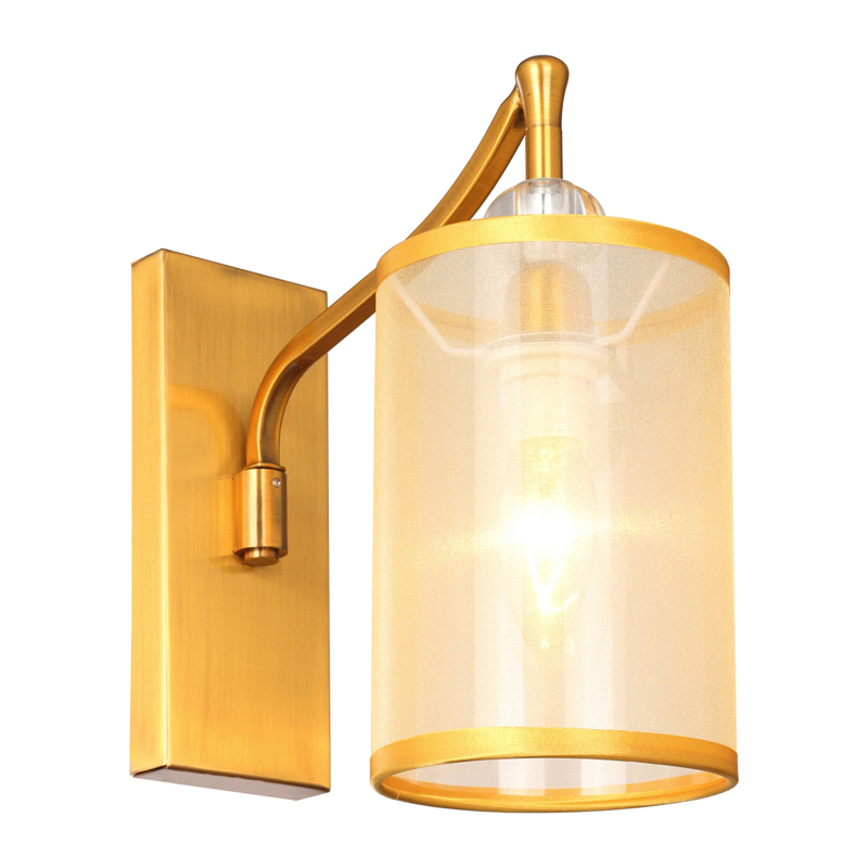 Бра Boniface Sconce Латунь Золотой Шампань Прозрачный Бра Boniface Sconce Латунь Золотой Шампань Прозрачный в Кирове | Loft Concept