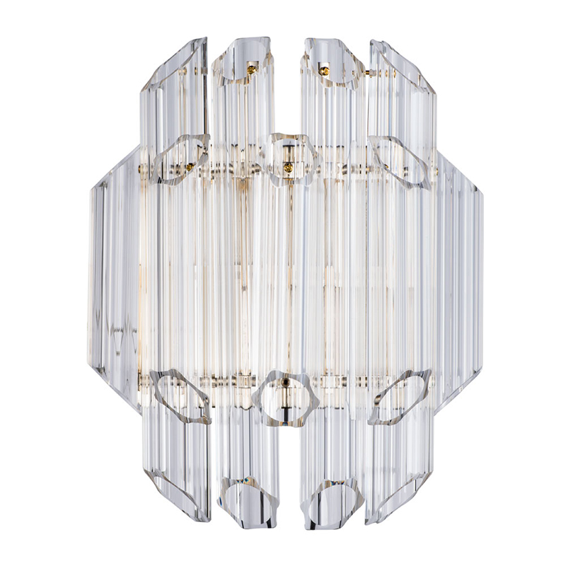 Бра Hexagon Tube Light Crystal wall lamp Прозрачный Бра Hexagon Tube Light Crystal wall lamp Прозрачный в Кирове | Loft Concept