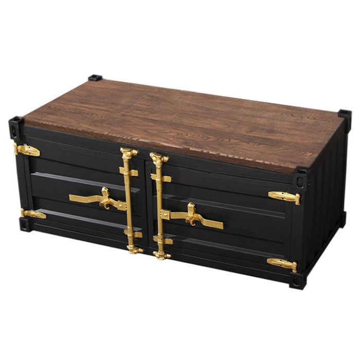 Кофейный стол Sea Container Coffee table Черный Красный Оранжевый Желтый Серый Белый Синий Зеленый Голубой Бирюзовый в Кирове | Loft Concept 