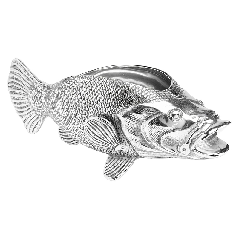 Чаша серебряная Рыбка Silver Fish Серебряный Чаша серебряная Рыбка Silver Fish Серебряный в Кирове | Loft Concept