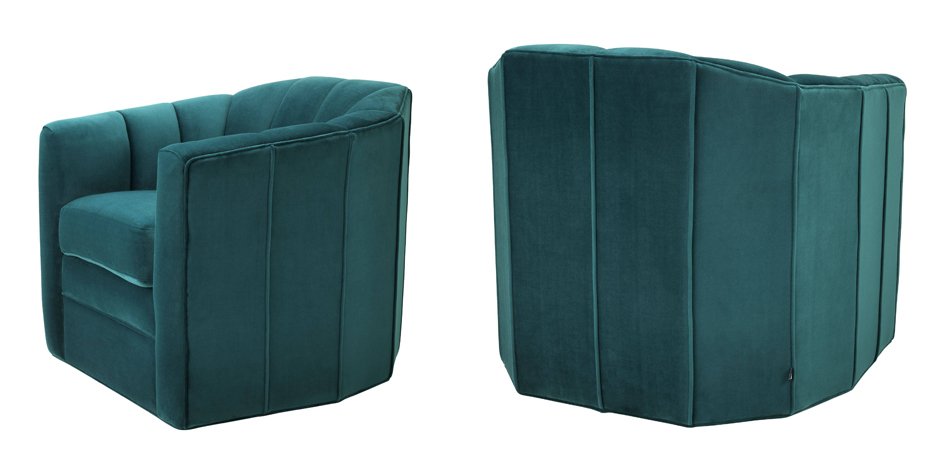 Кресло Eichholtz Chair Delancey Sea Green Кресло Eichholtz Chair Delancey Sea Green - Loft-Concept в Кирове