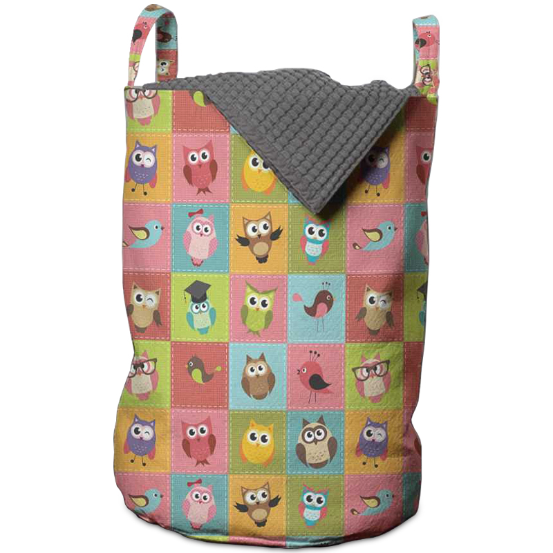Корзина Birds Puzzle Basket Мульти Корзина Birds Puzzle Basket Мульти в Кирове | Loft Concept
