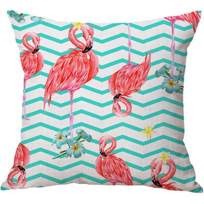 Декоративная подушка Flamingo #8 Мульти Декоративная подушка Flamingo #8 Мульти в Кирове | Loft Concept