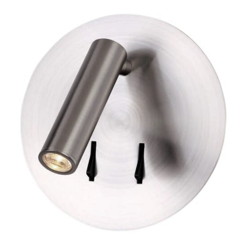 Настенный спот Nickel Circle Spot Wall Lamp Никель Настенный спот Nickel Circle Spot Wall Lamp Никель в Кирове | Loft Concept