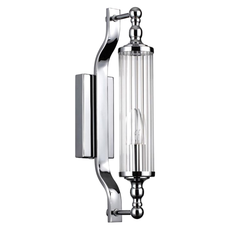 Бра Glass TUBE Серебристое Серебряный Бра Glass TUBE Серебристое Серебряный в Кирове | Loft Concept