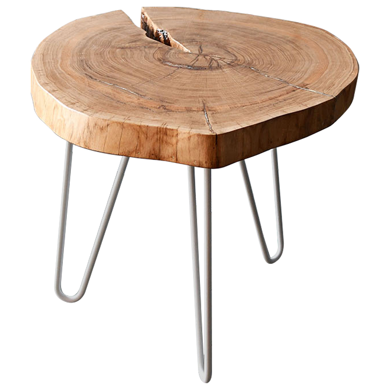 Кофейный стол Tierney Industrial Metal Rust Coffee Table Светлый дуб Белый Кофейный стол Tierney Industrial Metal Rust Coffee Table Светлый дуб Белый в Кирове | Loft Concept