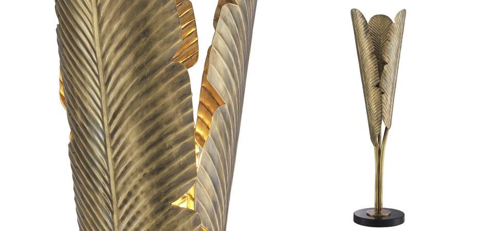 Настольная лампа Eichholtz Table Lamp Plantain Настольная лампа Eichholtz Table Lamp Plantain - Loft-Concept в Кирове
