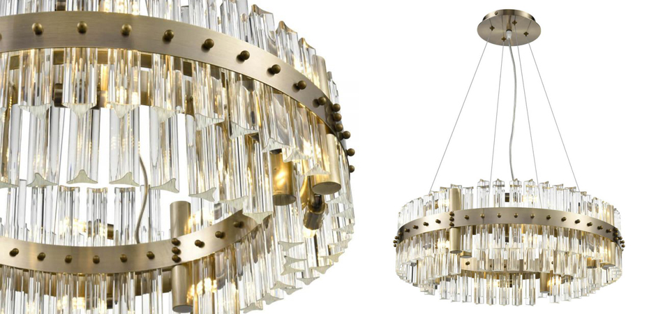 Люстра Glass Angular Tubes Люстра Glass Angular Tubes - Loft-Concept в Кирове