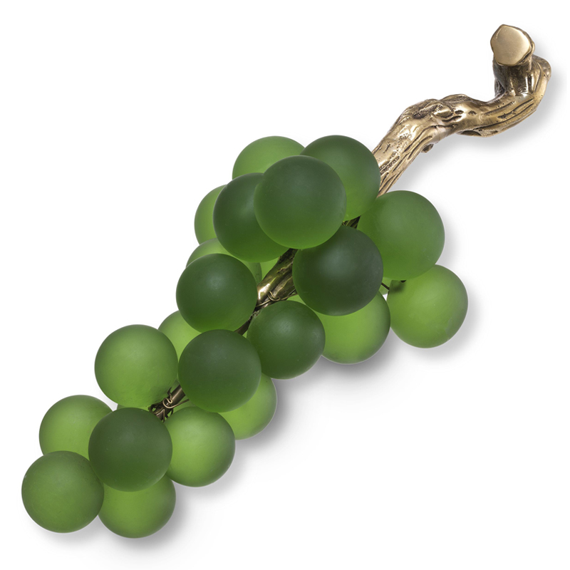 Аксессуар Eichholtz Object french grapes Green Зеленый Винтажная латунь Аксессуар Eichholtz Object french grapes Green Зеленый Винтажная латунь в Кирове | Loft Concept