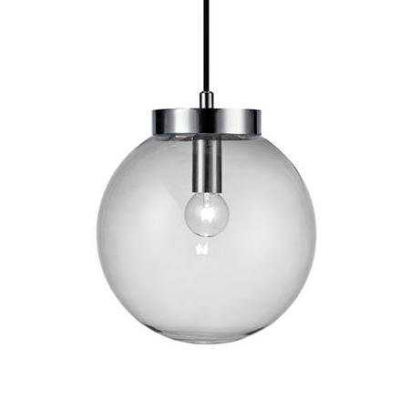 Подвесной светильник Lap Pendant Transparent Хром Прозрачное Стекло Подвесной светильник Lap Pendant Transparent Хром Прозрачное Стекло в Кирове | Loft Concept