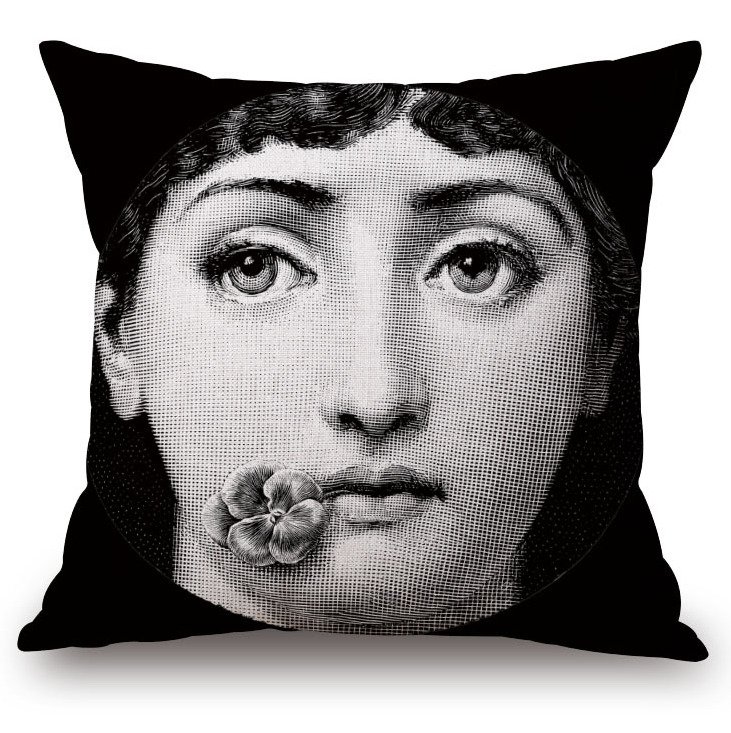 Декоративная подушка Fornasetti 010  в Кирове | Loft Concept 