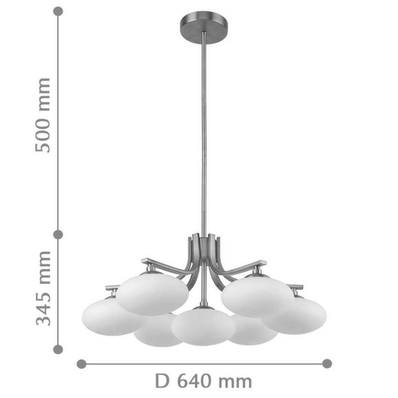 Oval Balls Mushrooms Chandelier 7 Brass Oval Balls Mushrooms Chandelier 7 Brass в Кирове