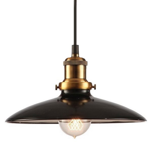 Подвесной светильник Loft Industrial Black Bronze Бронза Черный Подвесной светильник Loft Industrial Black Bronze Бронза Черный в Кирове | Loft Concept