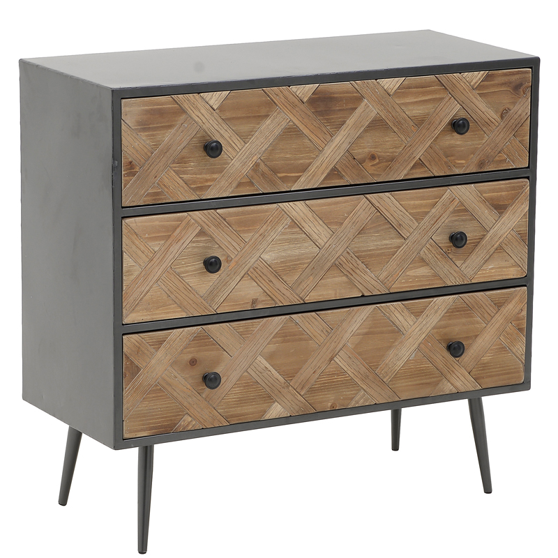 Комод Fidelia Chest of Drawers Древесина Черный Комод Fidelia Chest of Drawers Древесина Черный в Кирове | Loft Concept