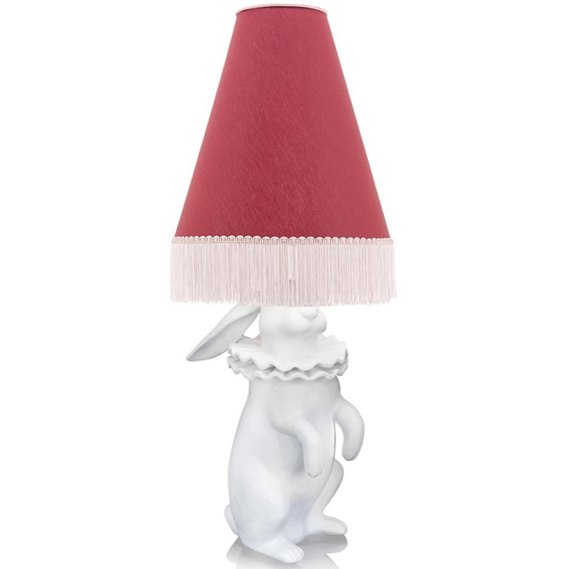 Настольная лампа Lamptable Rabbit Antique Pink Бургундский красный Розовый Белый Настольная лампа Lamptable Rabbit Antique Pink Бургундский красный Розовый Белый в Кирове | Loft Concept