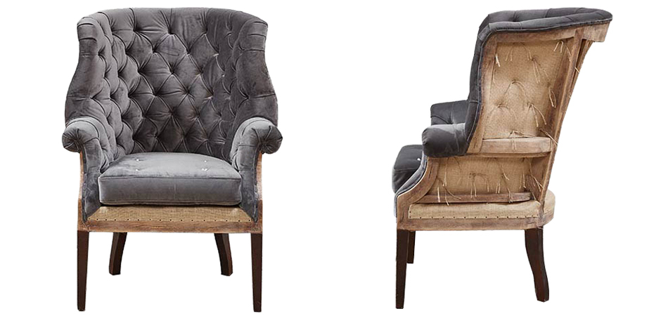 Кресло Gamilton Armchair Gray Кресло Gamilton Armchair Gray - Loft-Concept в Кирове