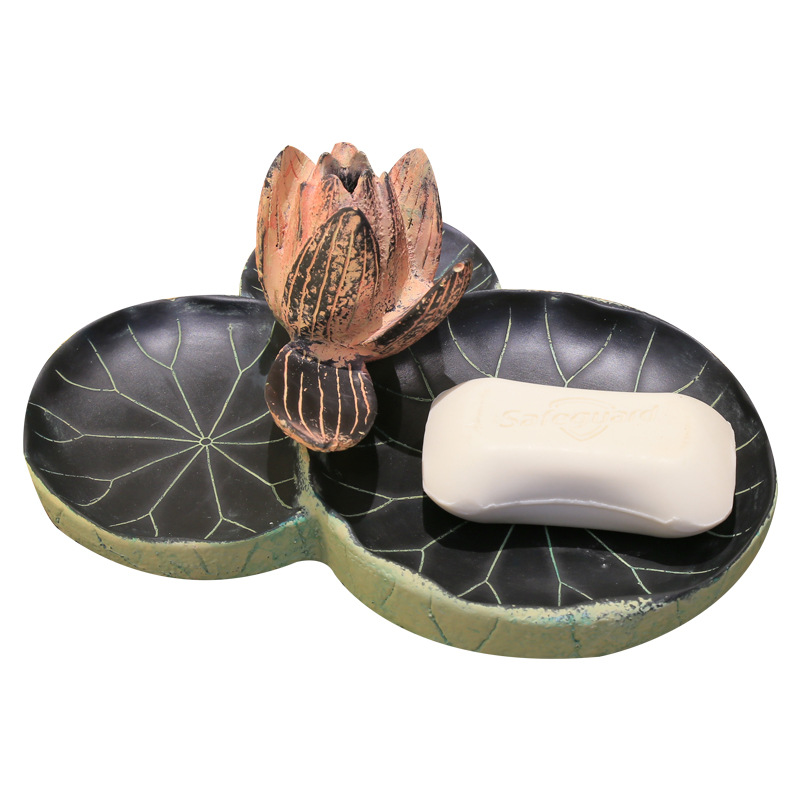 Мыльница Lotus Leaves Графит Зеленый шалфей Розовый Мыльница Lotus Leaves Графит Зеленый шалфей Розовый в Кирове | Loft Concept
