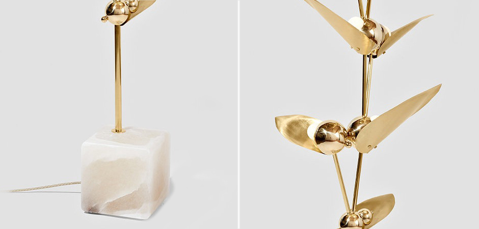 Торшер LAVRA Floor Lamp Gold Торшер LAVRA Floor Lamp Gold - Loft-Concept в Кирове