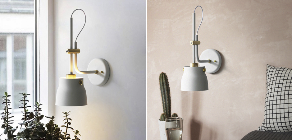 Бра RAM PLASENCIA Wall Lamp white Бра RAM PLASENCIA Wall Lamp white - Loft-Concept в Кирове
