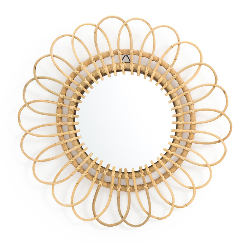 Зеркало Mirror Rattan Flower I Зеркало Mirror Rattan Flower I в Кирове | Loft Concept