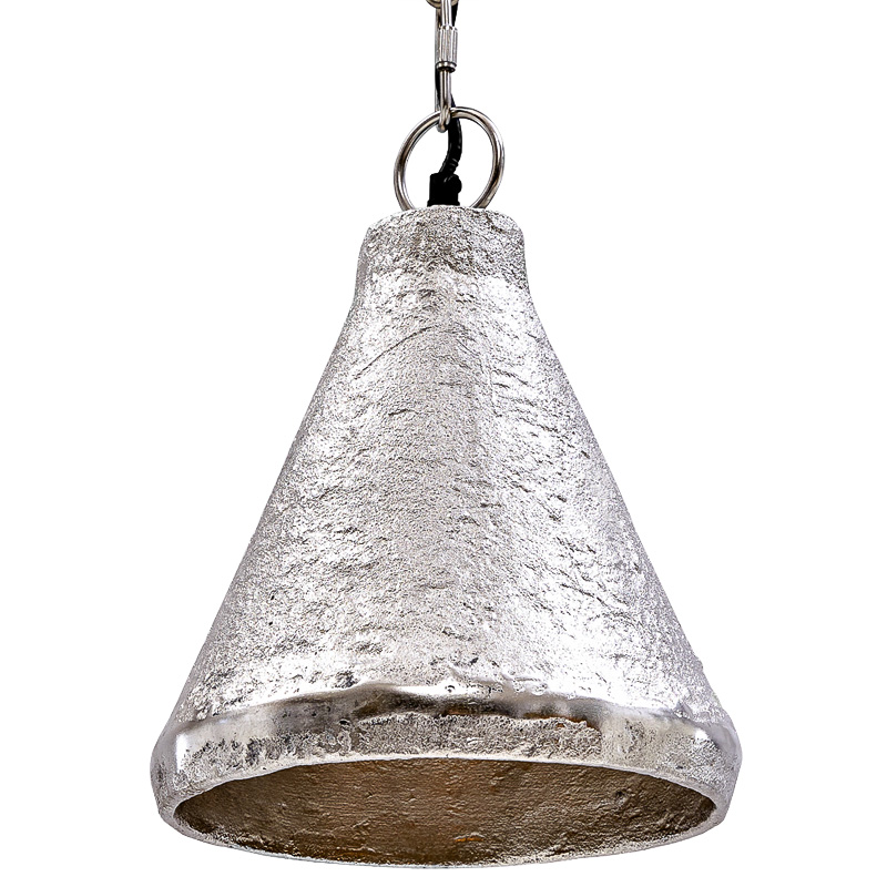 Подвесной светильник Rough Silver Pendant Серебряный Подвесной светильник Rough Silver Pendant Серебряный в Кирове | Loft Concept