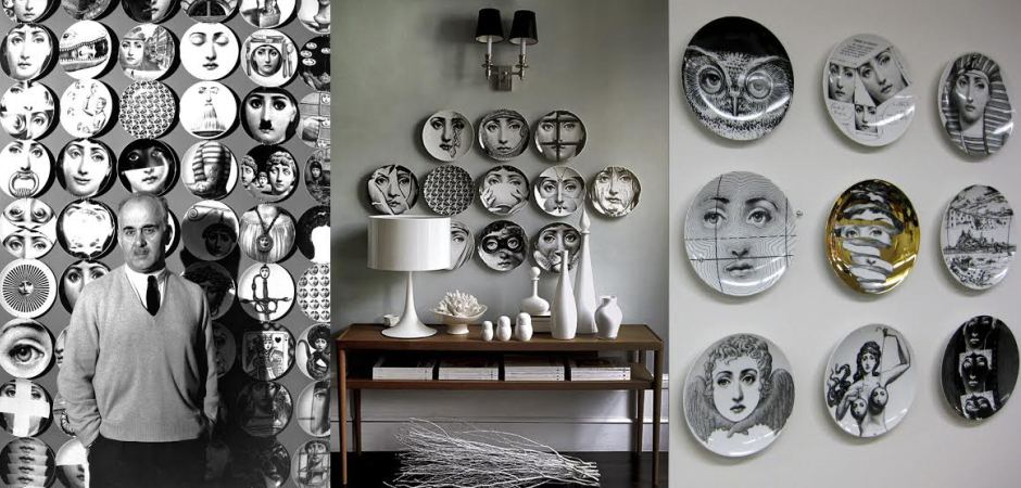 Декоративная тарелка Fornasetti 30.CR.BW.R01-173 - Loft-Concept в Кирове