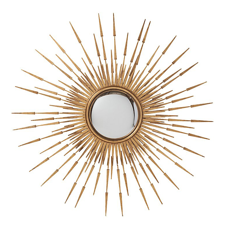 Зеркало-солнце Golden Sun Long Rays Золотой Зеркало-солнце Golden Sun Long Rays Золотой в Кирове | Loft Concept