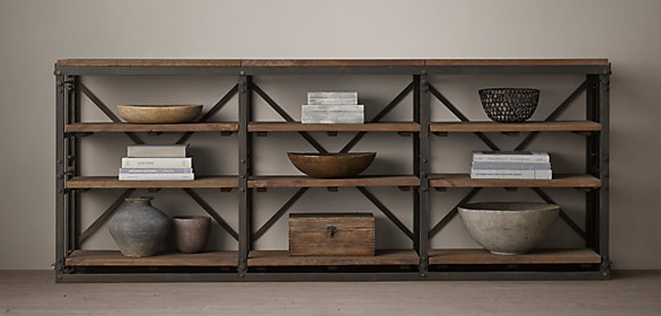 Стеллаж Restoration Hardware French Library Стеллаж Restoration Hardware French Library - Loft-Concept в Кирове