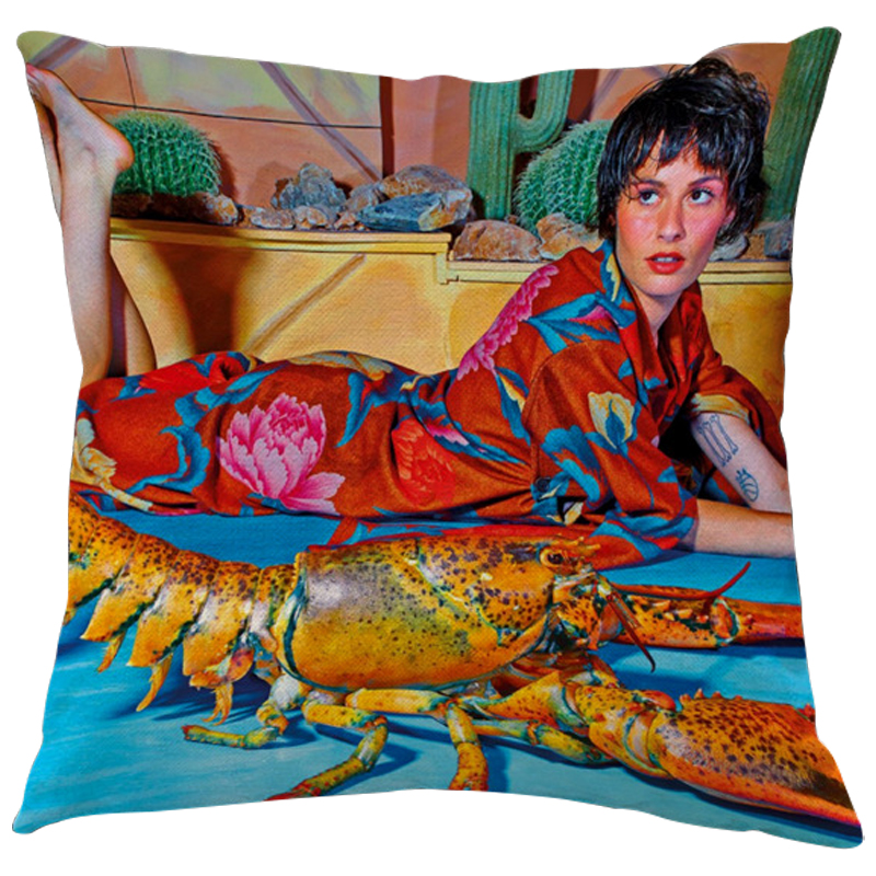 Декоративная подушка Seletti Cushion Lobster Мульти в Кирове | Loft Concept 