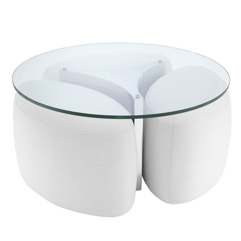 Кофейный стол Eichholtz Coffee Table Modus stainless steel Белый Прозрачный Нержавеющая сталь Кофейный стол Eichholtz Coffee Table Modus stainless steel Белый Прозрачный Нержавеющая сталь в Кирове | Loft Concept