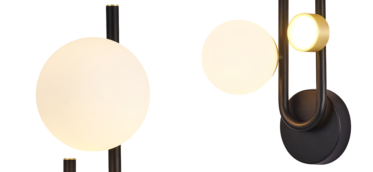 Бра с плафонами двух видов Espolosio - фото