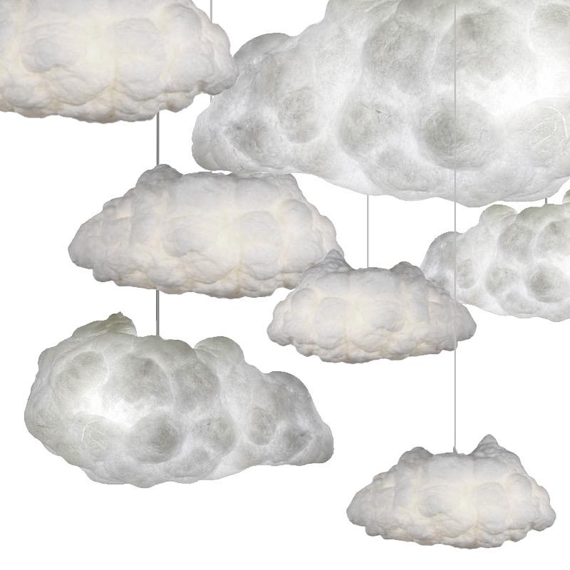 Подвесной светильник Облако Cloud Pendant Light Белый Подвесной светильник Облако Cloud Pendant Light Белый в Кирове | Loft Concept