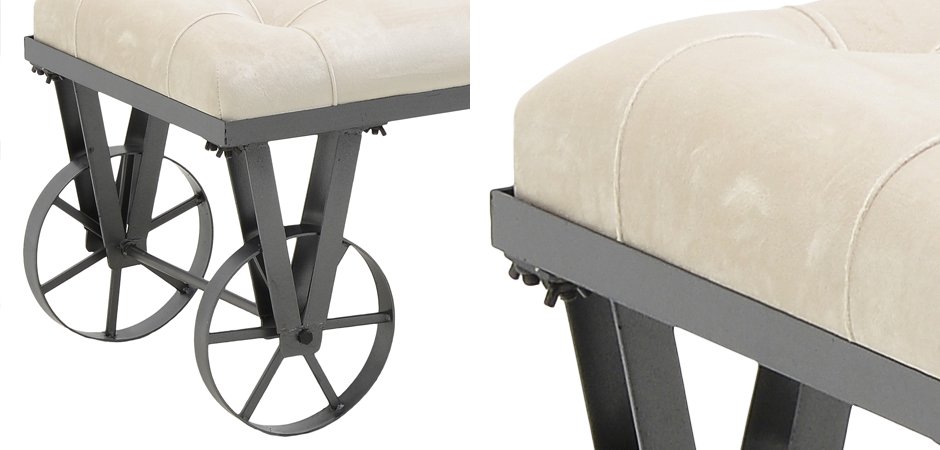 Банкетка Bench Seat Loft white Банкетка Bench Seat Loft white - Loft-Concept в Кирове