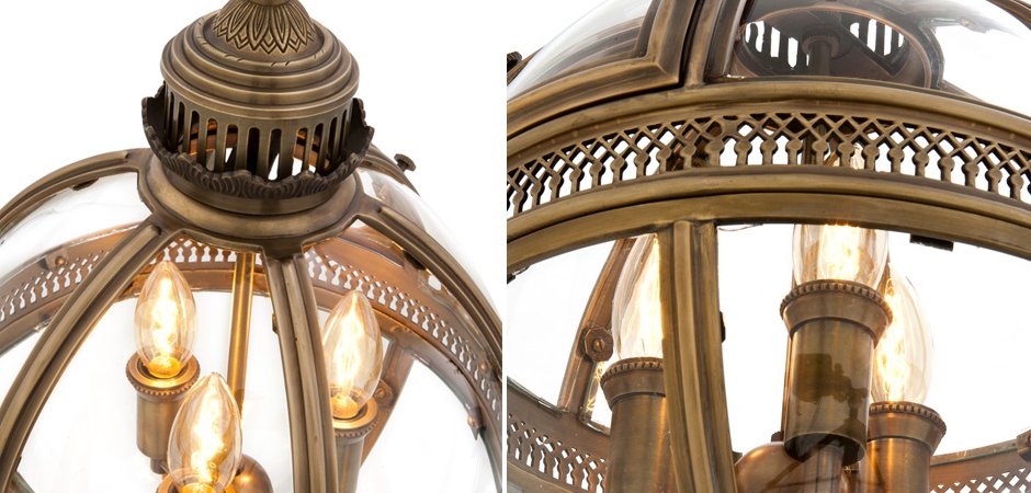 Люстра Lantern Residential Brass S Люстра Lantern Residential Brass S - Loft-Concept в Кирове