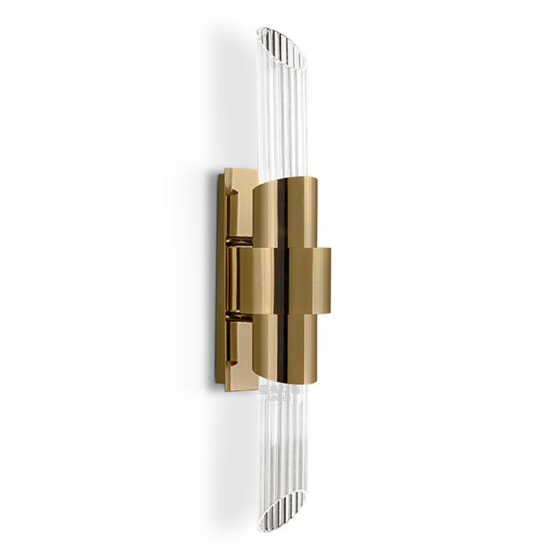 Бра Tycho Small Wall Light from Covet Paris Глянцевое золото Прозрачное Стекло Бра Tycho Small Wall Light from Covet Paris Глянцевое золото Прозрачное Стекло в Кирове | Loft Concept