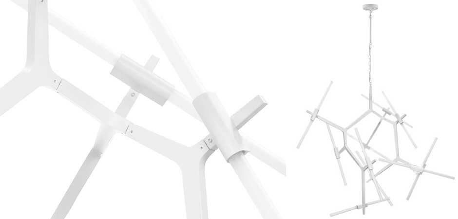Люстра Агнес Chandelier White 20 Люстра Агнес Chandelier White 20 - Loft-Concept в Кирове
