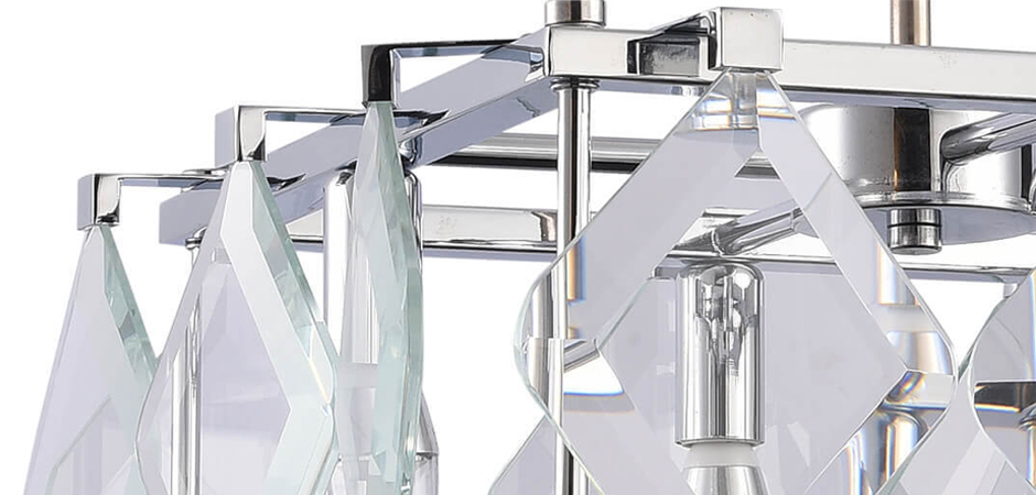 Люстра Glass Rhombus Lighting square Люстра Glass Rhombus Lighting square - Loft-Concept в Кирове