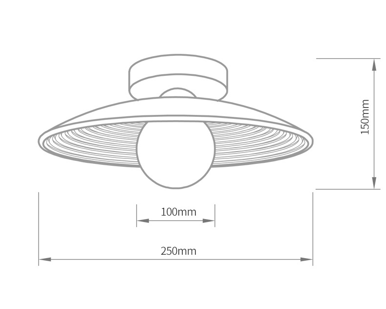 Потолочный светильник Ogata Wooden Light в Кирове
