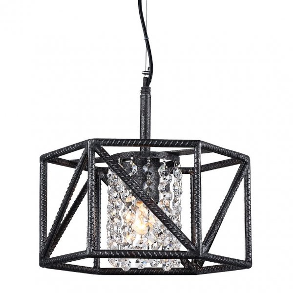 Подвесной светильник Loft Reinforcement Pendant Черный Подвесной светильник Loft Reinforcement Pendant Черный в Кирове | Loft Concept