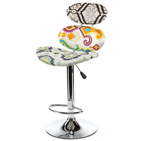 Барный стул Ikat Bar Stool Мульти Хром Барный стул Ikat Bar Stool Мульти Хром в Кирове | Loft Concept