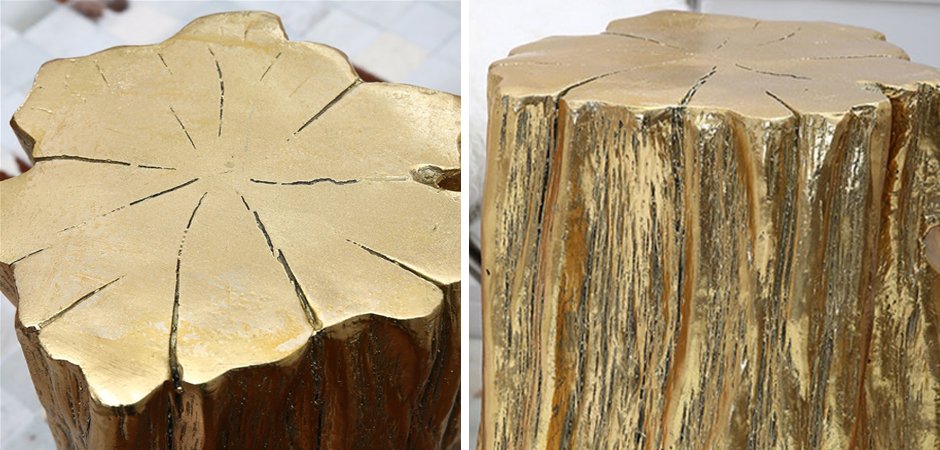 Стол приставной Stump Gold Стол приставной Stump Gold - Loft-Concept в Кирове