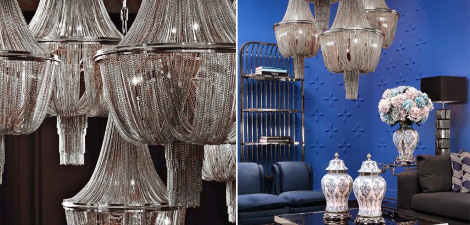 Люстра Chandelier Martinez Nickel L - Loft-Concept в Кирове